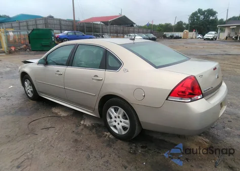 2009 Chevrolet Impala Ls из США, поврежденный, VIN 2G1WB57K791109655